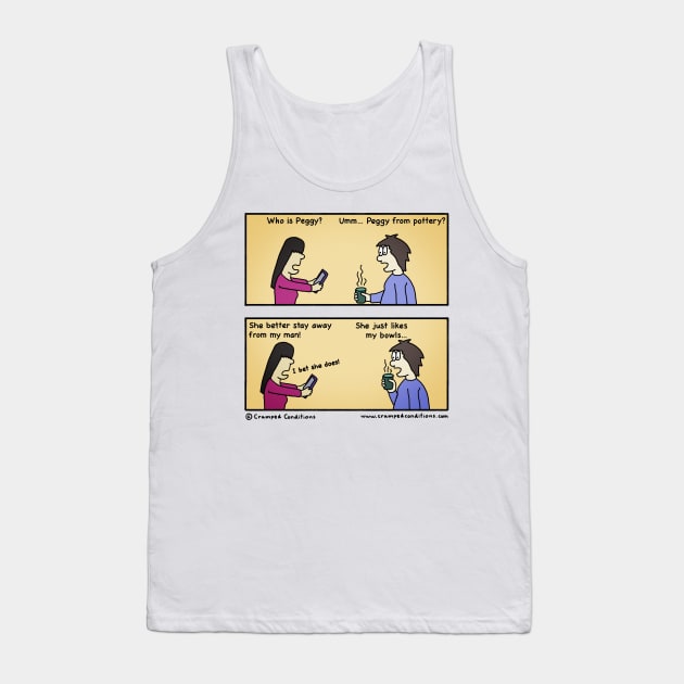 Peggy from pottery Tank Top by crampedconditions